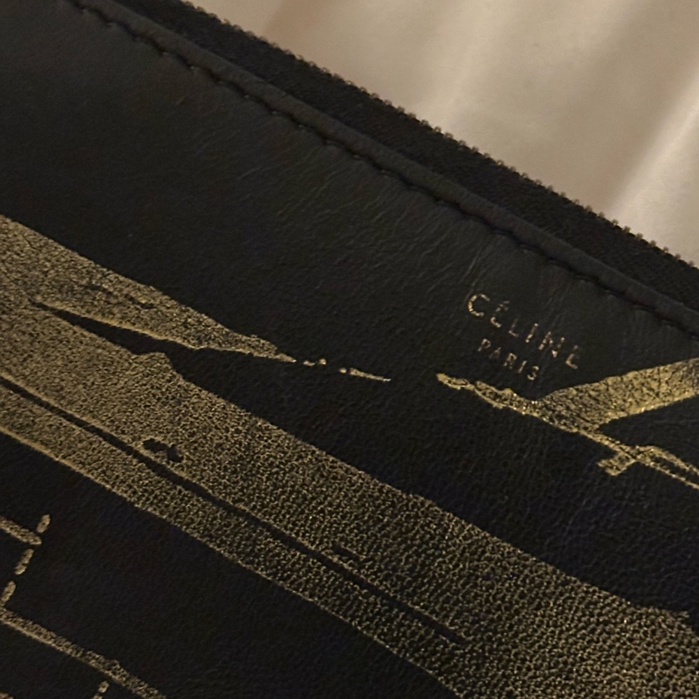 Celine gold 5.0 Mustang continental wallet S1 - Picture 2 of 6